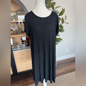Black Short Sleeve Dress Mossimo Womens XL